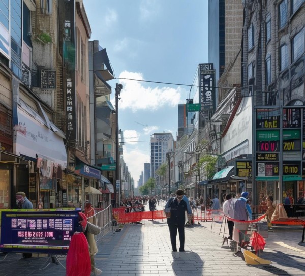 桥东商务街疫情最新动态,保障市民健康与经济复苏的双刃剑 桥东商务街疫情最新动态,保障市民健康与经济复苏的双刃剑